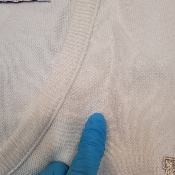 VTG 90s Champion USA Made Mater Dei Sweater Boxy Fit Drop Shoulder Large - Picture 4 of 8